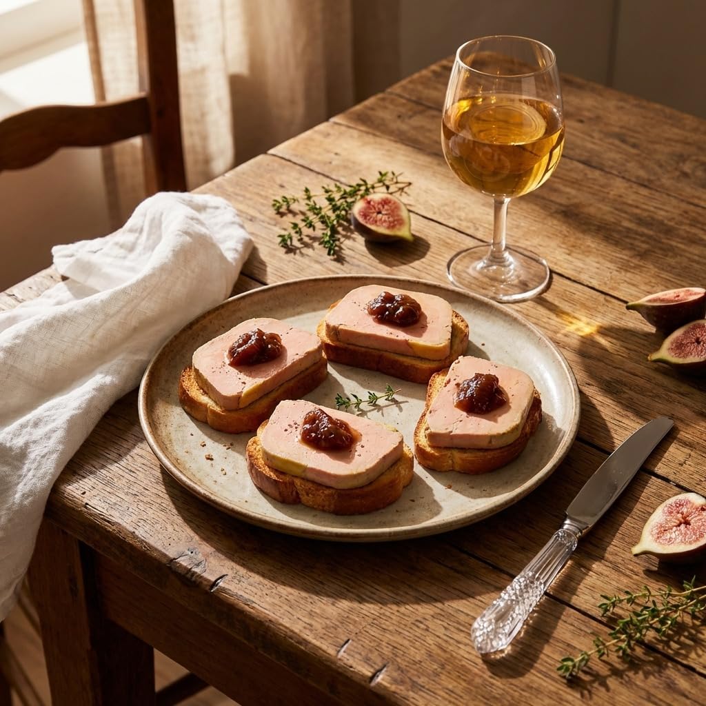 Foie Gras de Canard Entier Mi-Cuit 500g