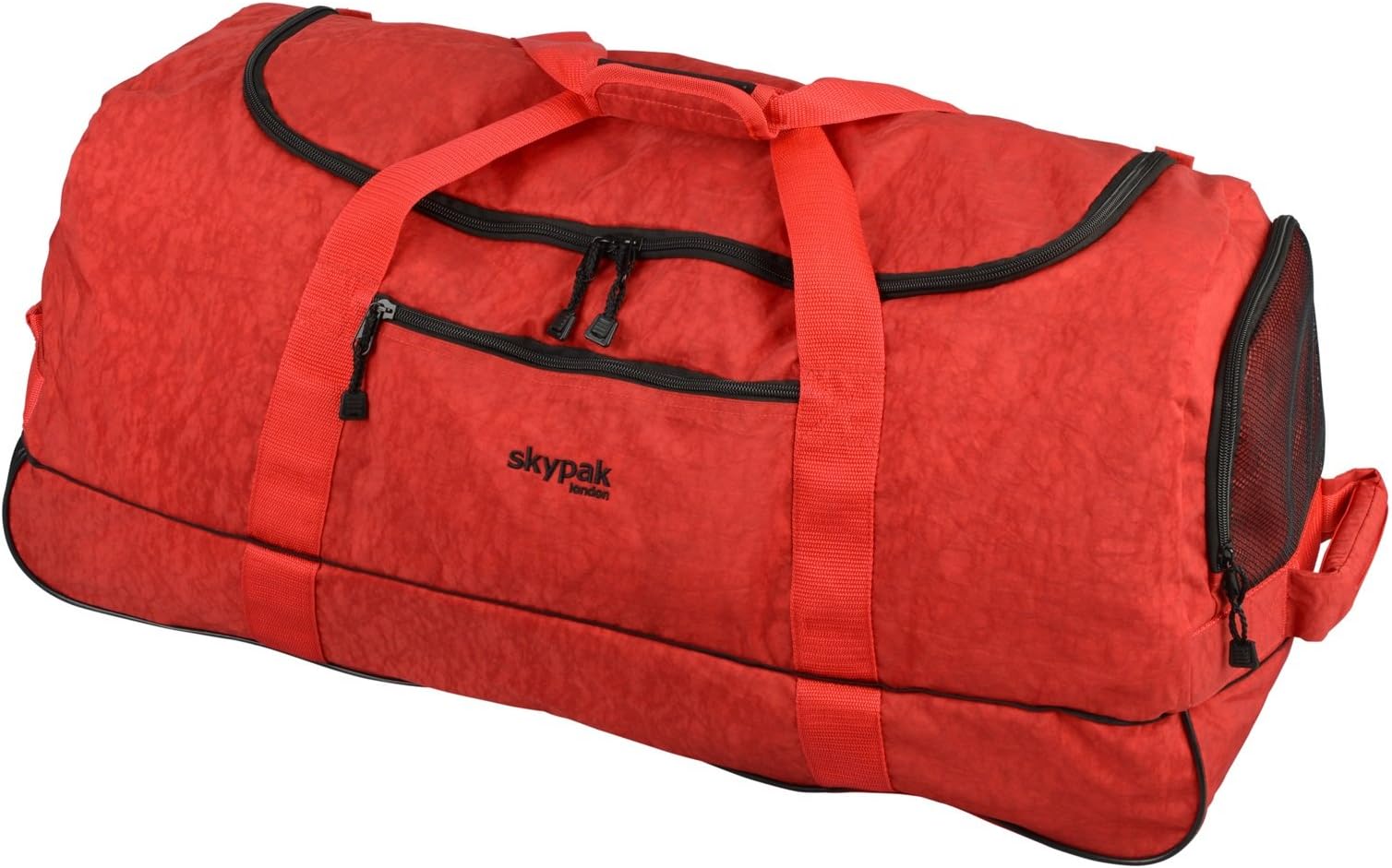 Skyfilte Skypak NEW Folding Wheeled Duffle - Compact, Lightweight and Foldable