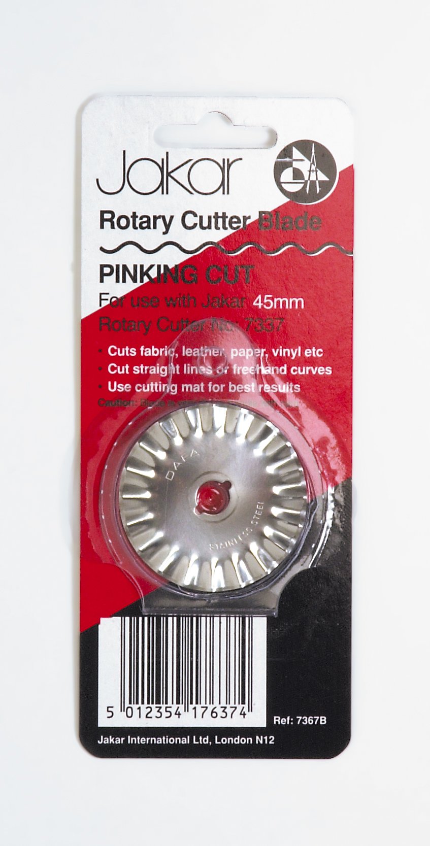 Jakar Pink 45Mm Rotary Cutter Ing Cut Spare Replacment Blades For Quilters Sewing Fabric Craft Quilting Cutting Tool (1 Piece)