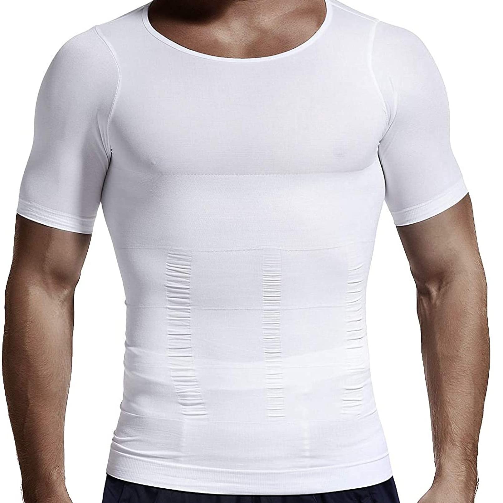 Camisetas de comprimido corporal cómodas para entrenar en casa y usar a diario 8