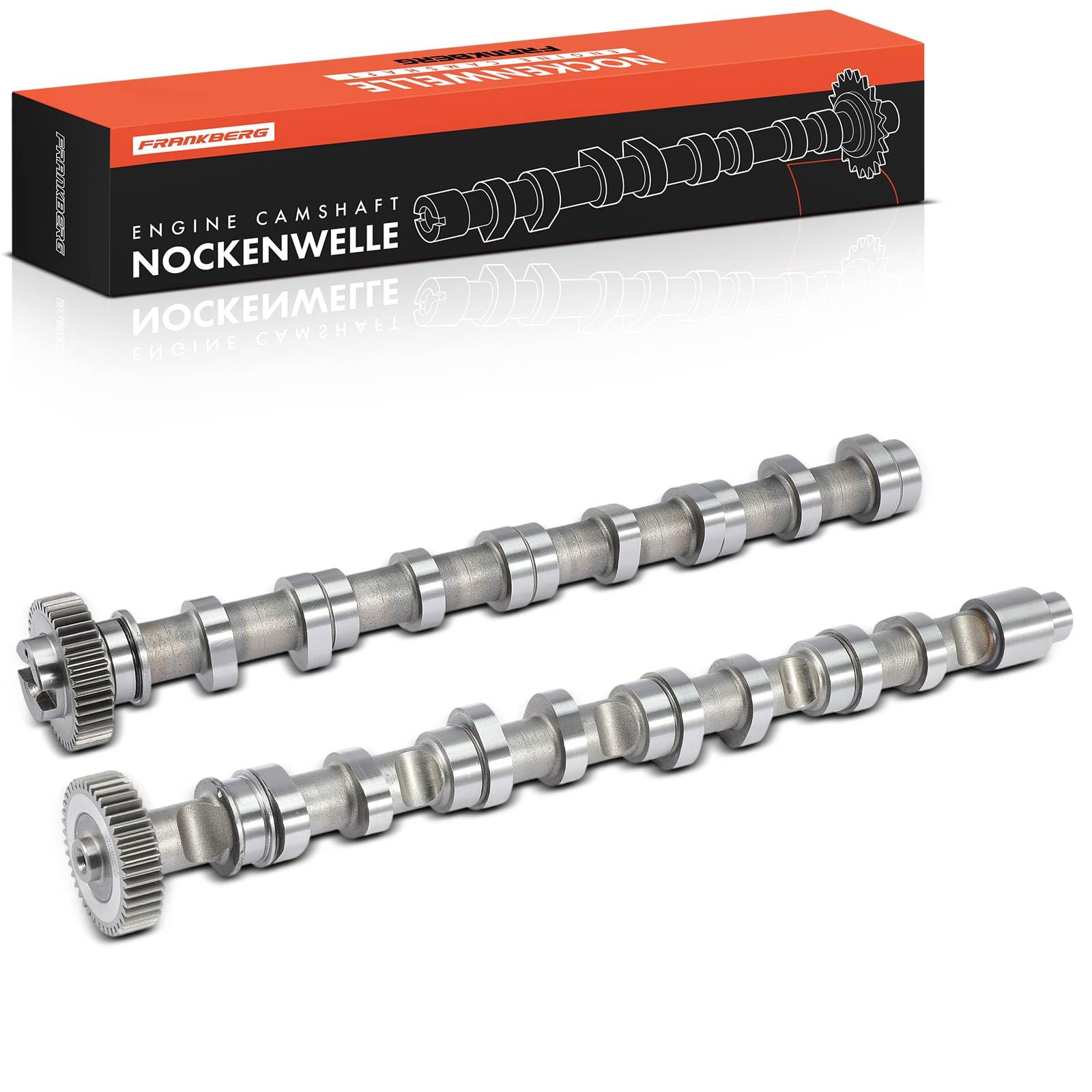 Frankberg 2x Punteria Albero a camme Diesel Compatibile con Golf VI 5K1 1.6L Golf VI Variante AJ5 1.6L T.o.u.r.a.n 1T3 2.0L Golf Plus 521 5M1 1.6L T.i.g.u.a.n 5N 2.0L Replace# 03L109022D