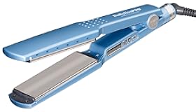 BabylissPRO Nano Titanium Ionic Hair Straightener&comma; Professional Flat Iron For All Hair Types
