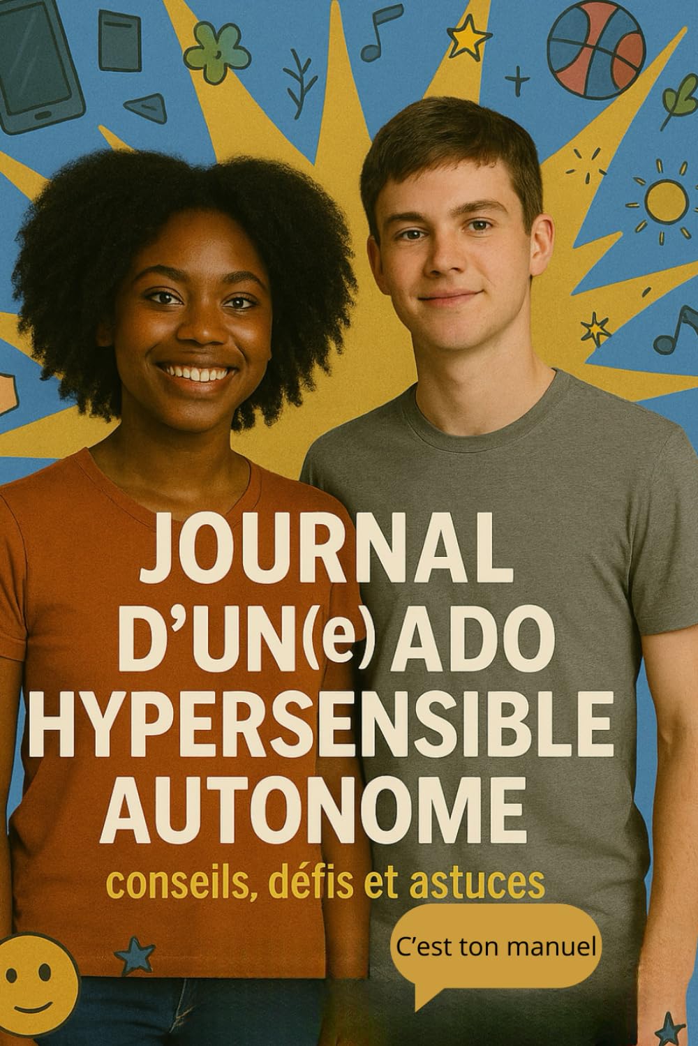 Journal d'un(e) ado hypersensible autonome: conseils, défis et astuces Le manuel parfait pour survivre au collège et à la vie d’ado quand on est hypersensible