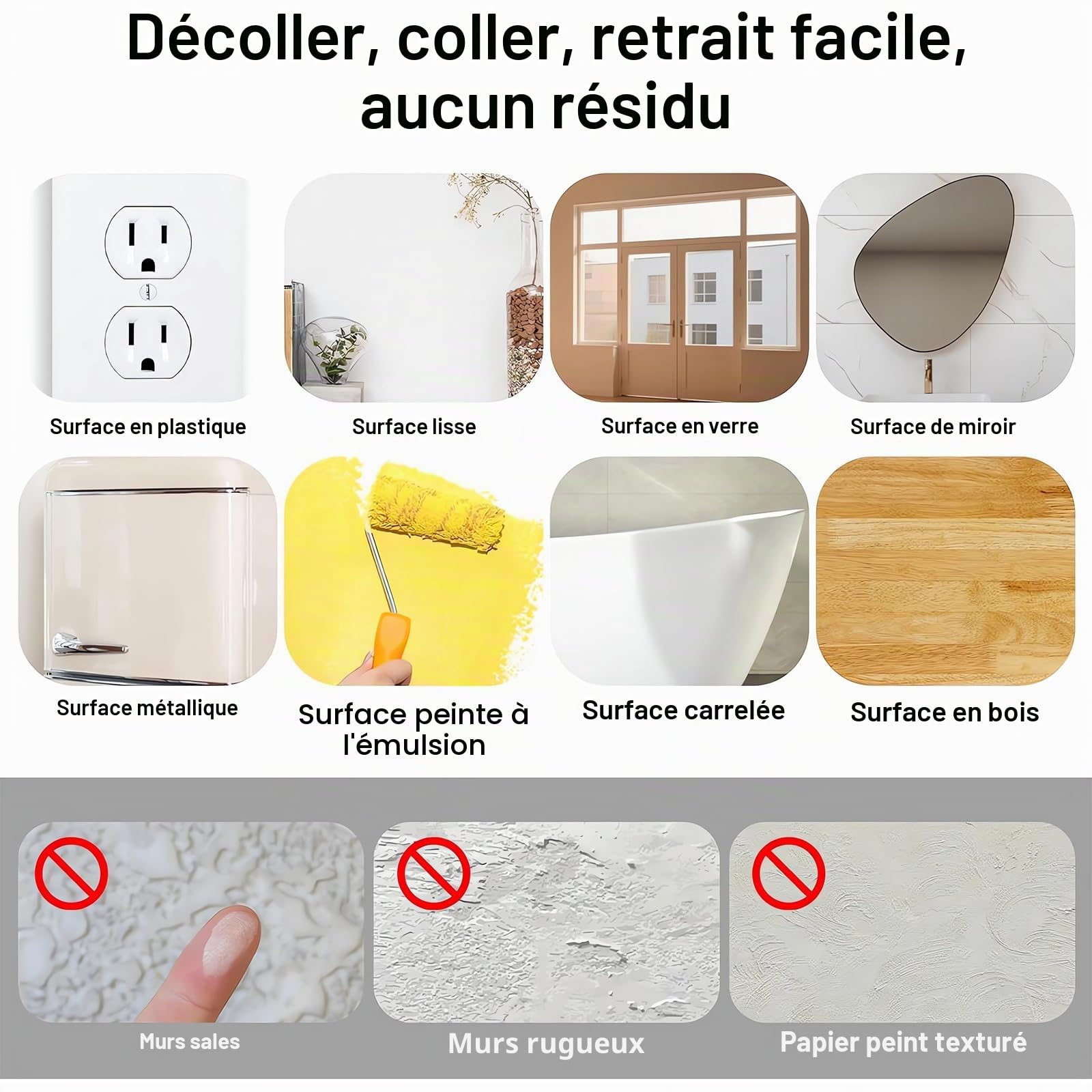2 Sets Stickers Muraux Noir Design Moderne Fleurs Vigne et Papillons Autocollant PVC Autocollant pour Decoration Miroir Glass Fenêtre Surface Lisse Salon Chambre Salle de Bain Bureau 30x90cm