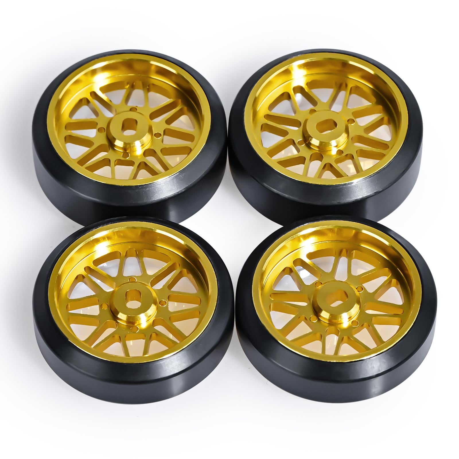 Amazon | Abendor 星型 Rc ドリフトホイール & ロゴ ドリフトタイヤ 4