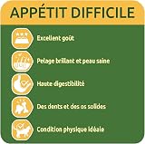 Ultima Appétit Difficile - Croquettes pour Chats - Truite - 8 x 400g - 3