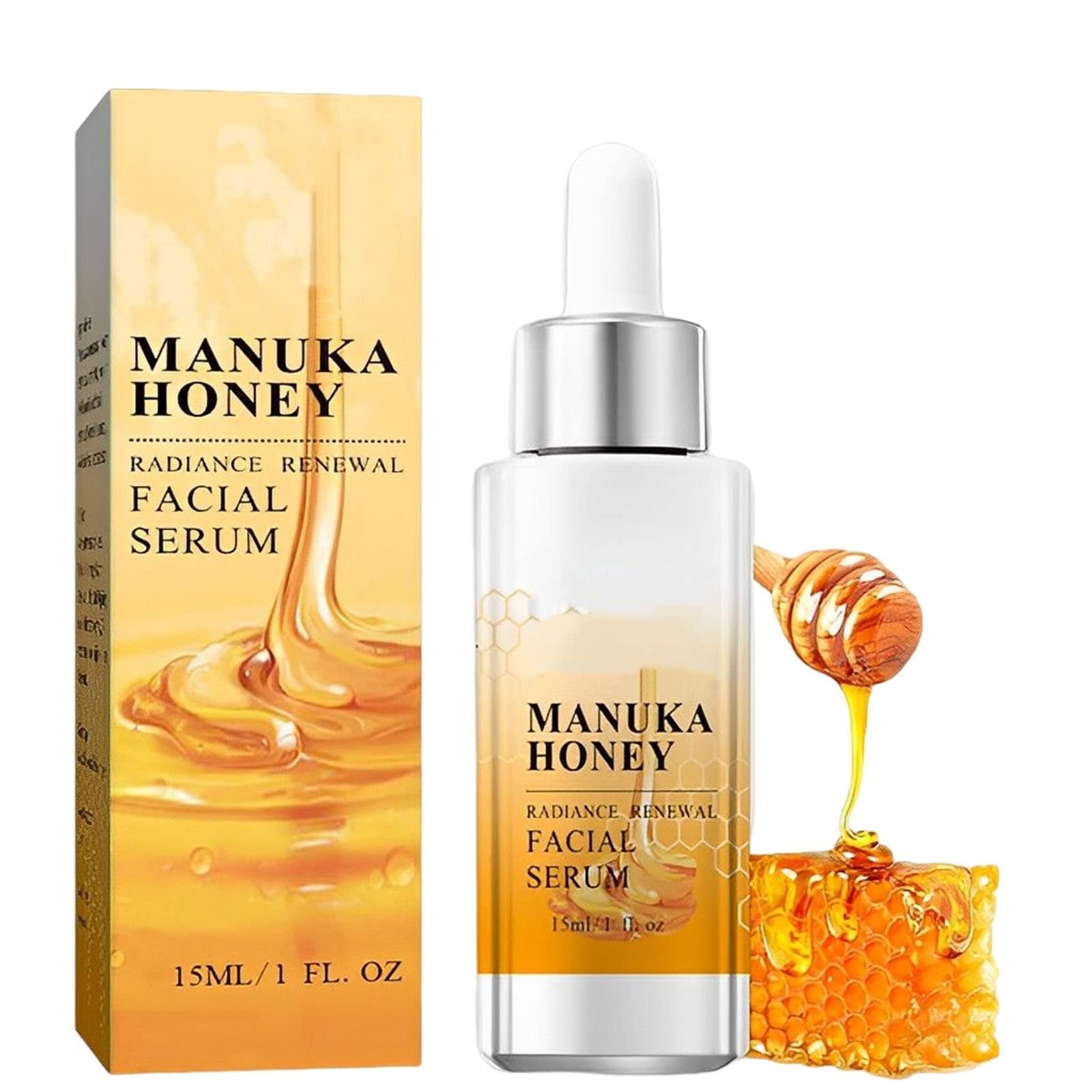 Crazylife Honig Anti-Aging Serum 15ml: Mit Propolis & Hyaluron Für Straffe, Strahlende Haut
