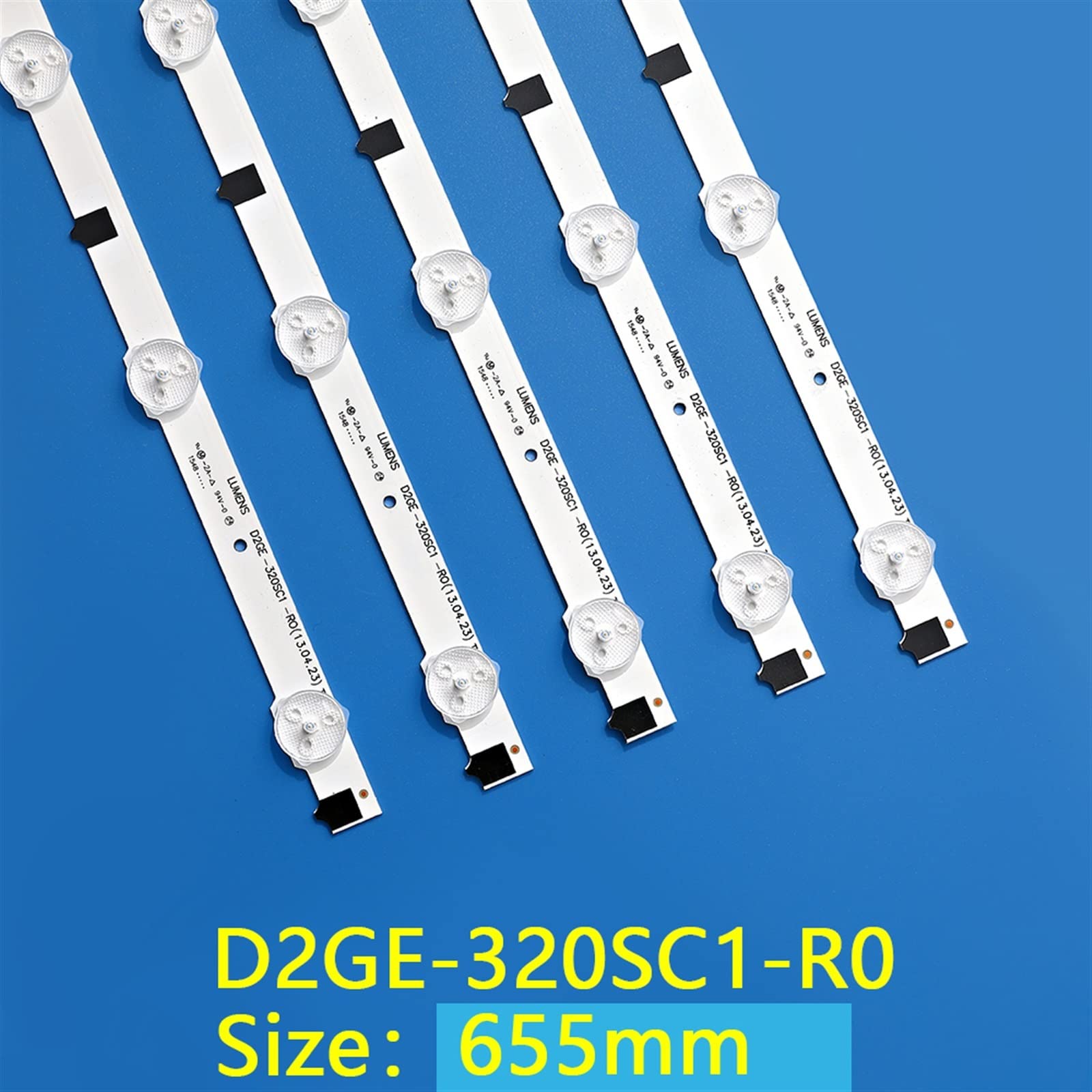 Lámpara de tira de retroiluminación LED Compatible for D2GE-320SC1-R0 UE32F5000 UE32F5500 UE32F4000 D2GE-320C0-R0 Bn96-28489a 2013SVS32 SSP 3735 655MM
