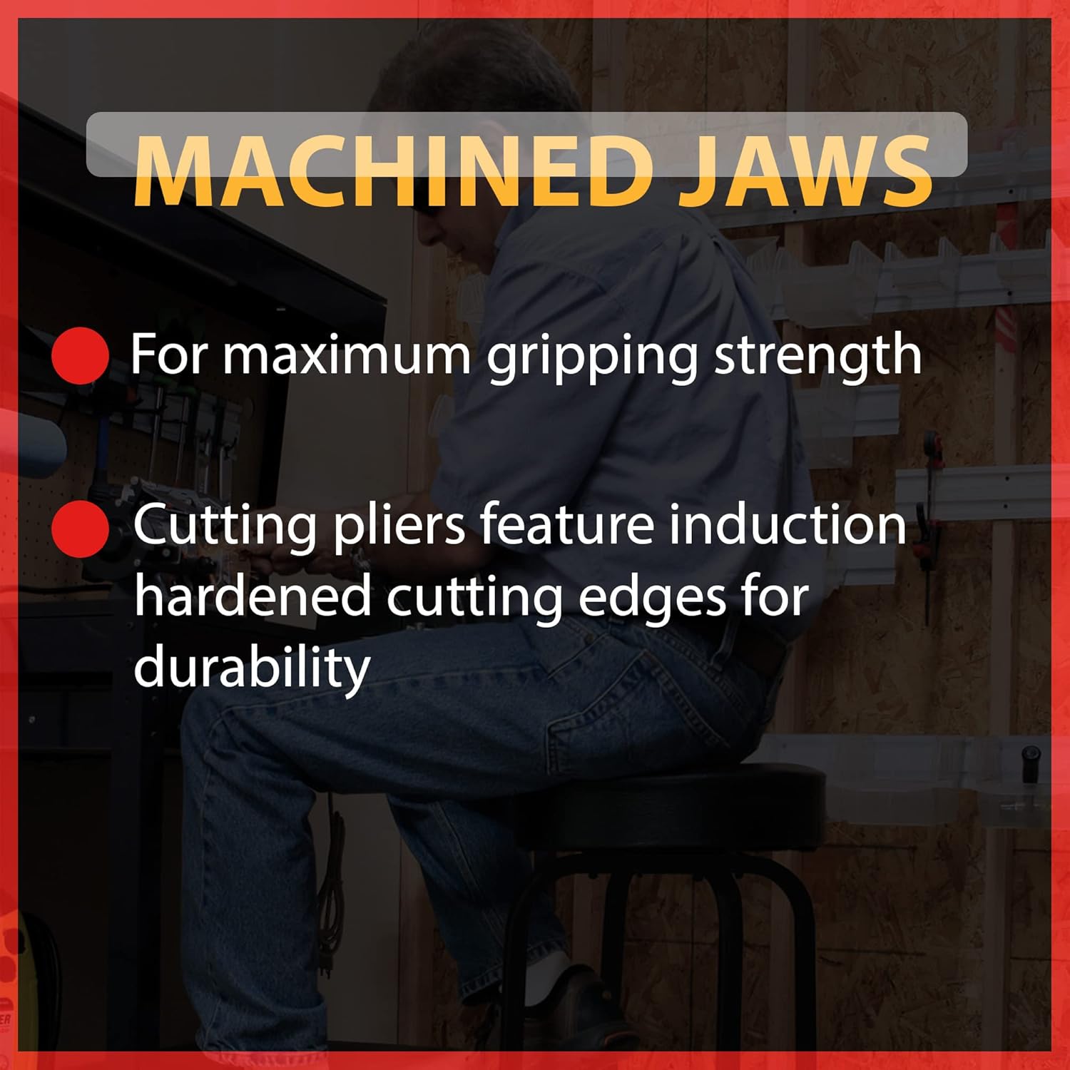 Performance Tool W1733 3pc Plier and Wrench Set