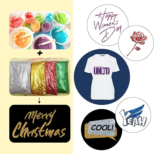 Miniatura 6 de Kit de impresión de pantalla de inicio de 14 x 11 pulgadas, 38 piezas, incluye 4 tamaños de serigrafía, marcos de plantillas de serigrafía, marcos