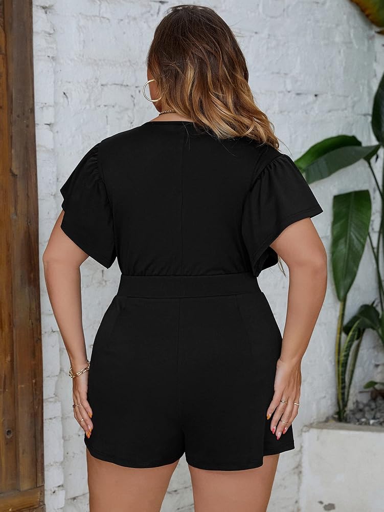 Amazon.com: WDIRARA Women's Plus Size Deep V Neck Cut Out