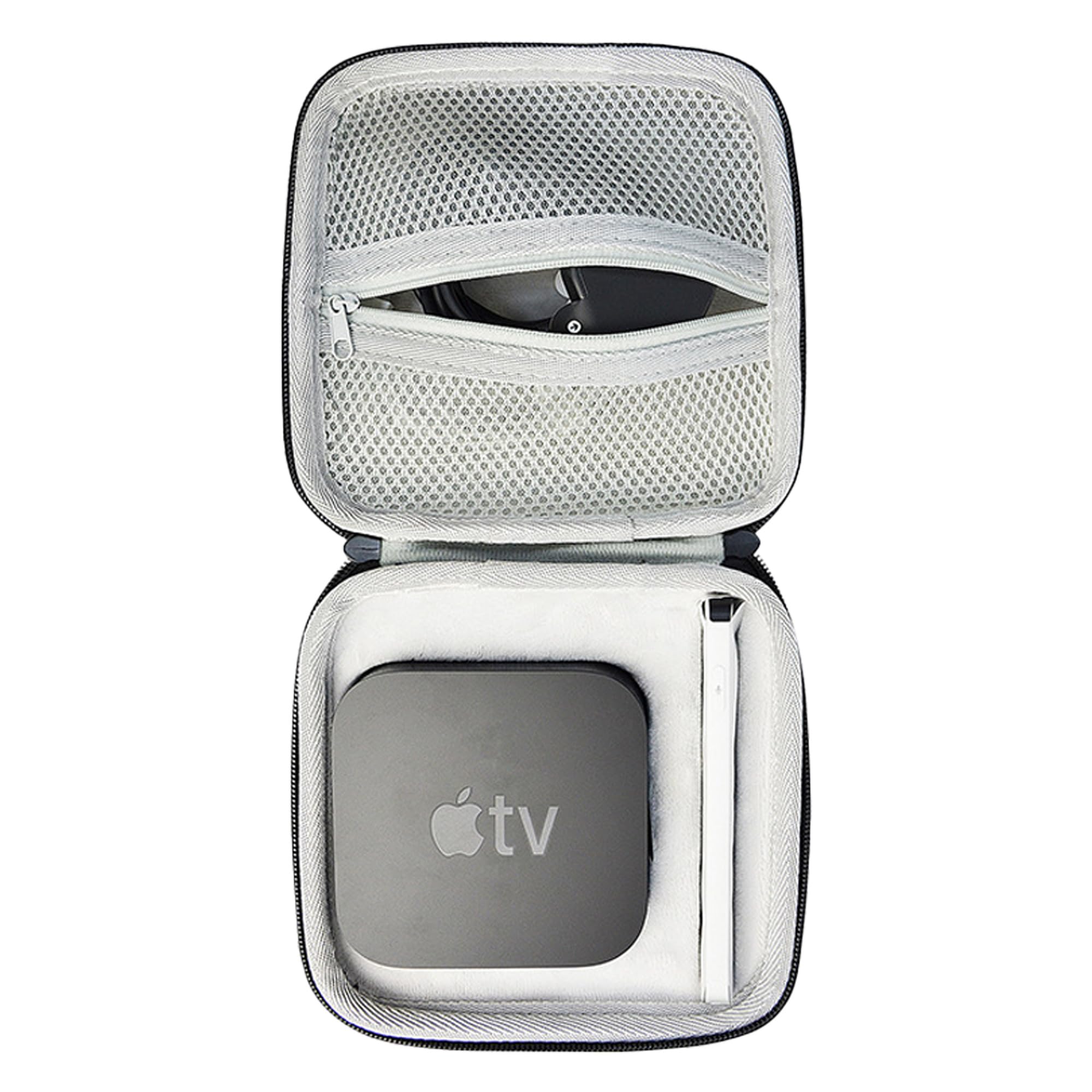 GuardV EVA Hard Case for Apple TV - Protective Carrying Bag