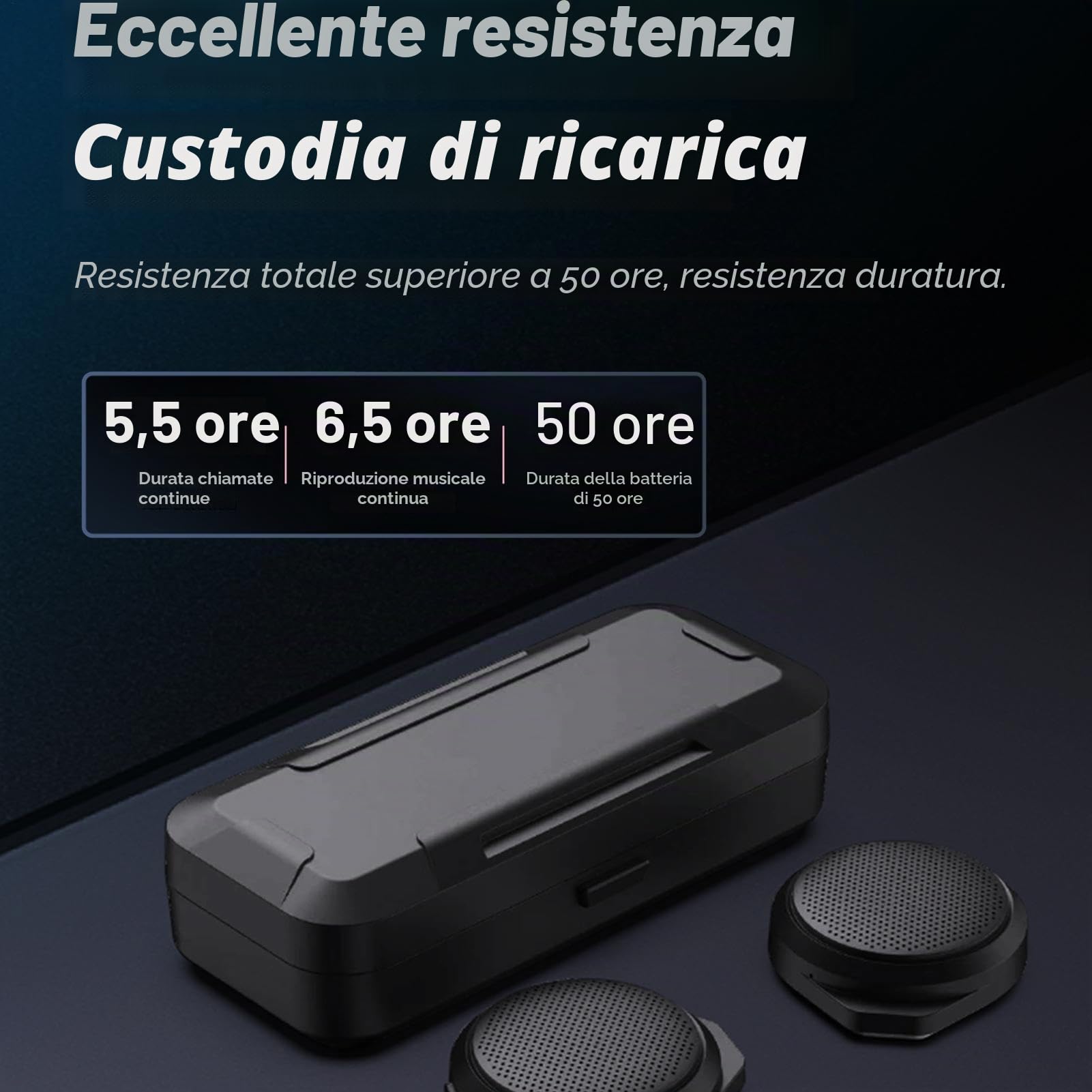 Altoparlanti per casco da sci – Casco portatile con sveglia vocale, cuffie bluetoot-h con display LED di alimentazione, cuffie impermeabili da casco con telecomando