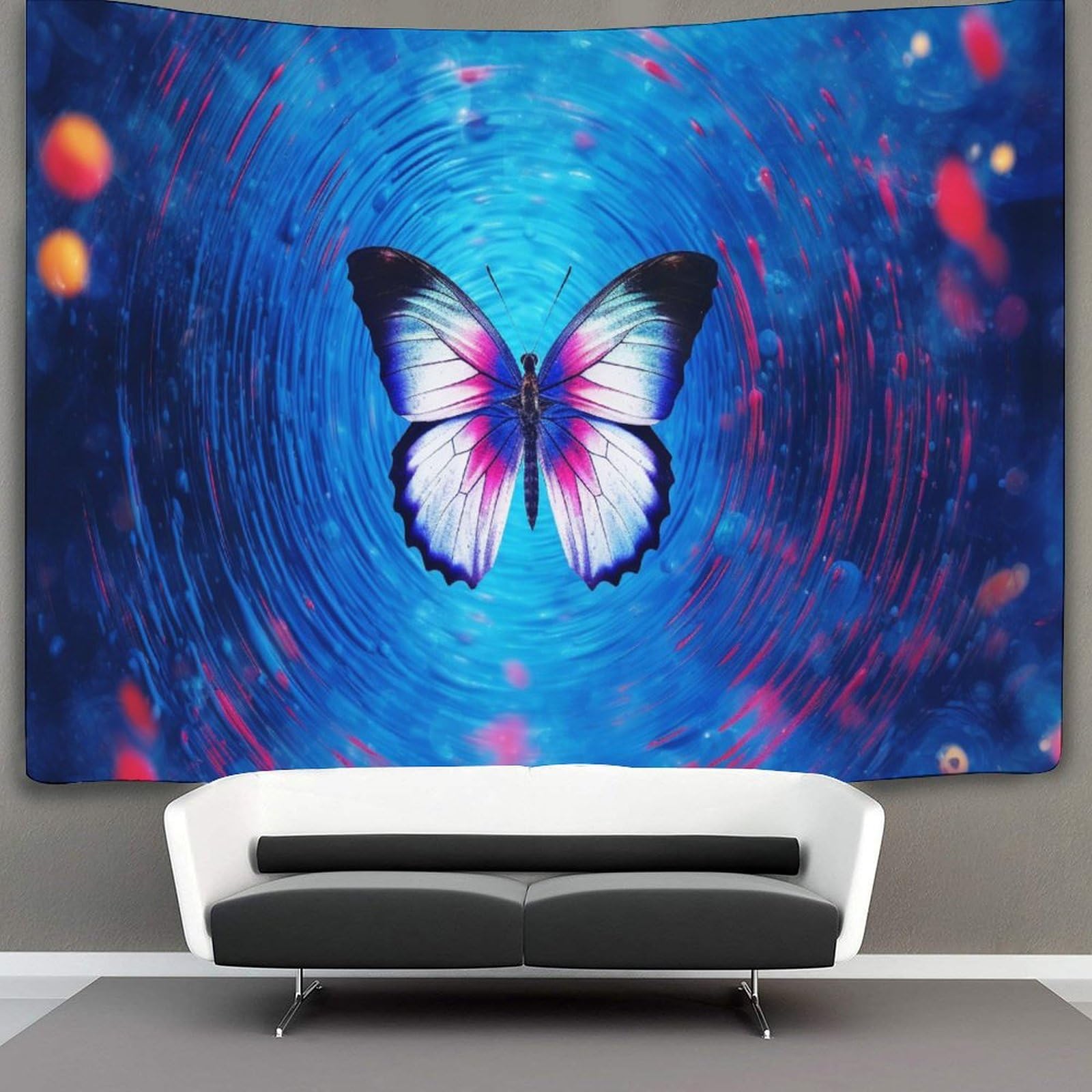 kaiyun Butterfly Tapestry Tapestries 3D Wall Hanging Home Decorations for Room 70cmx100cm
