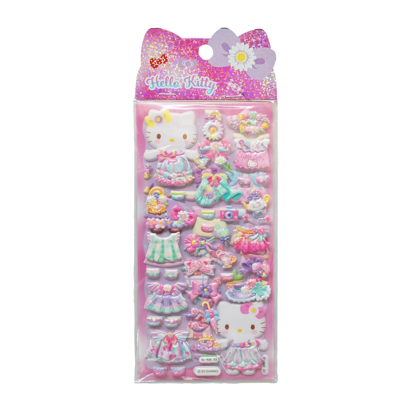 Hello Kitty Puffy Sticker Comansi