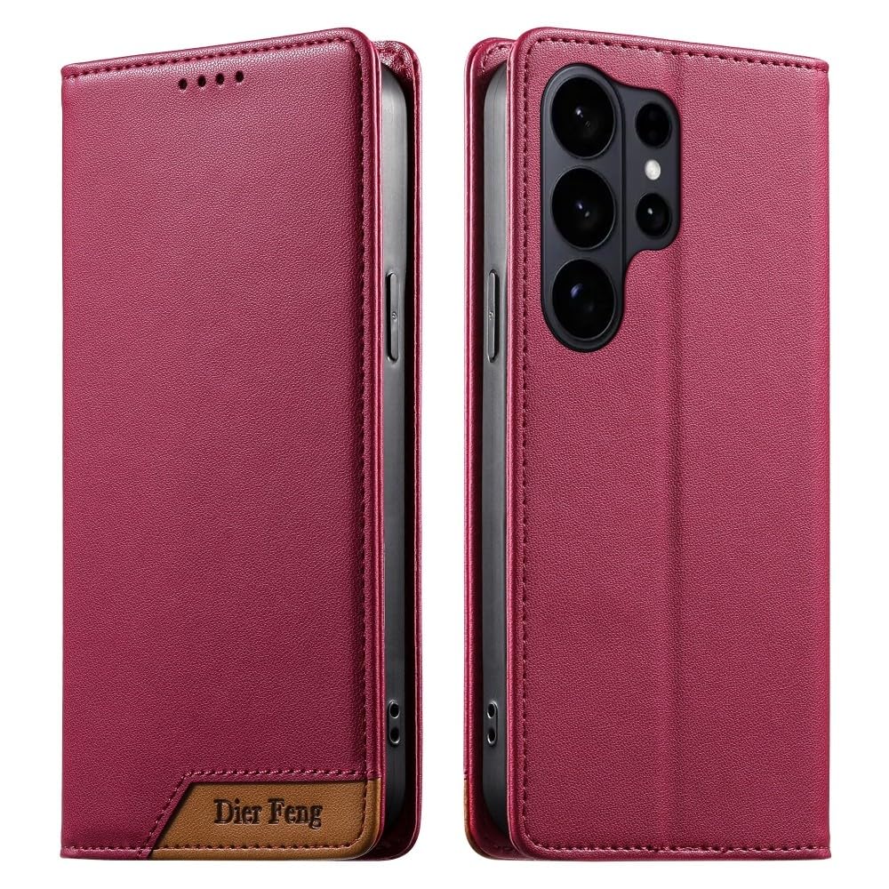 Étui Galaxy A12 bordeaux résistant avec porte-cartes - 8