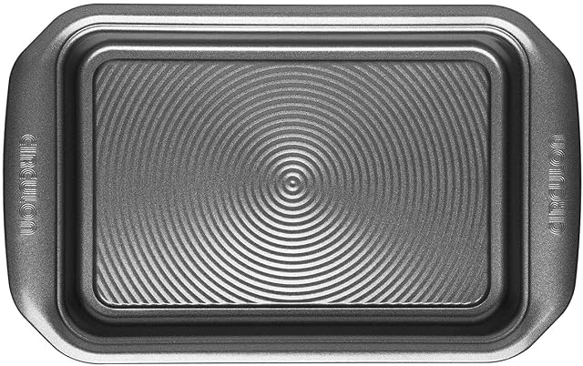 Circulon Momentum Oven Tray Non Stick - Small Baking Tray 23 x 15 x 2.5cm, Durable Grey Carbon Steel Dishwasher Safe Bakeware