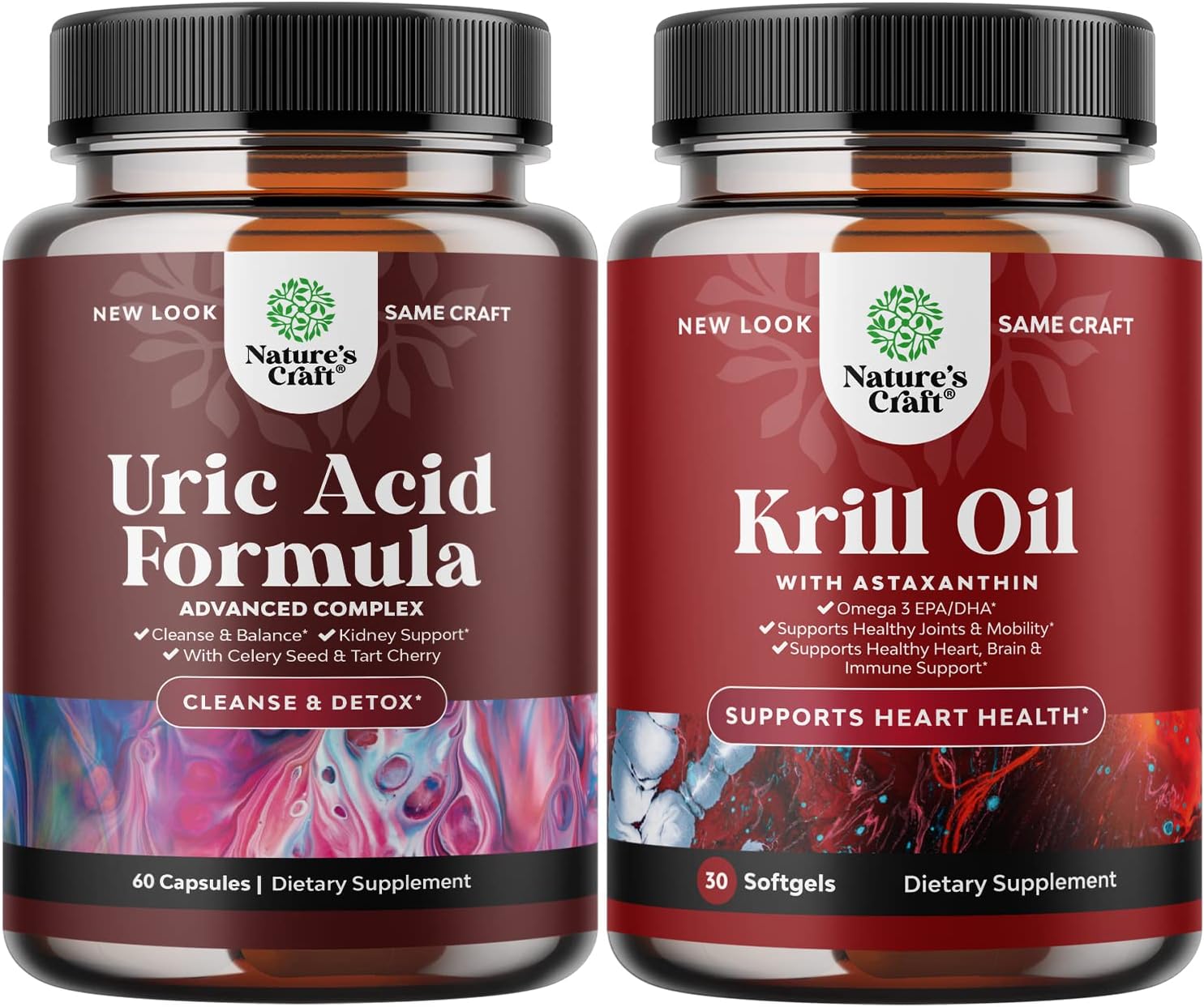 Bundle of Herbal Uric Acid Cleanse and Detox and Antarctic