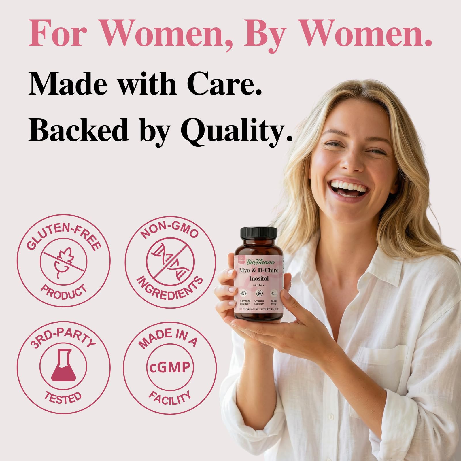 Myo-Inositol & D-Chiro Inositol Supplement for Women, 40:1 Ratio Ideal — Amazon image 5