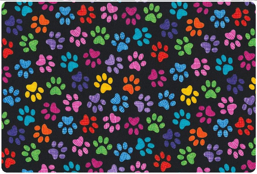 Andreas Silicone Color Paw) Heat Resistant Non-Slip Trivet – 600°F Safe Casserole Holder & Hot Pad, 100% Cotton, Dishwasher Safe, Protects Surfaces &