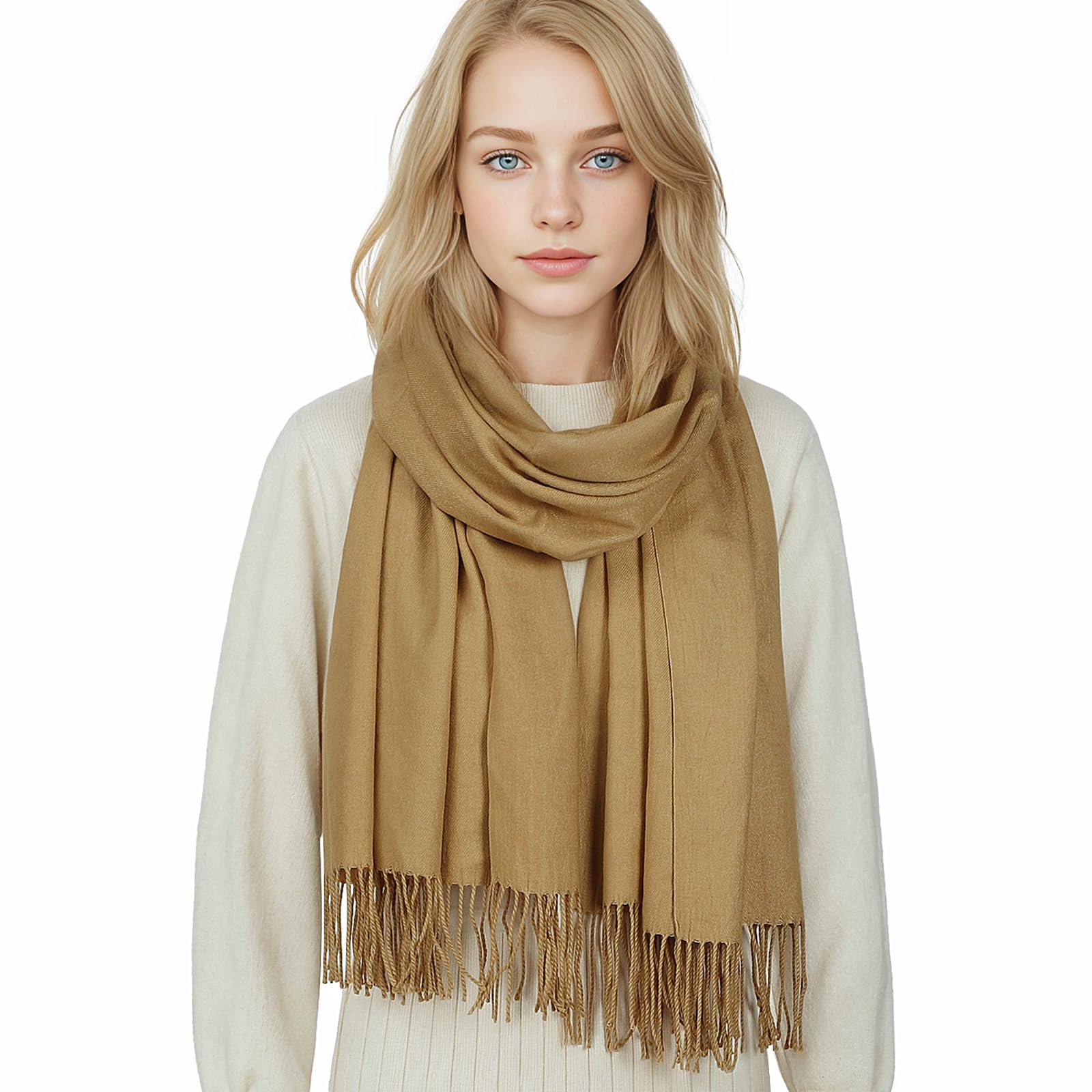 Pashmina sciarpa invernale scialle per donna scialli e impacchi per abiti da sera grande morbido scialle da sposa