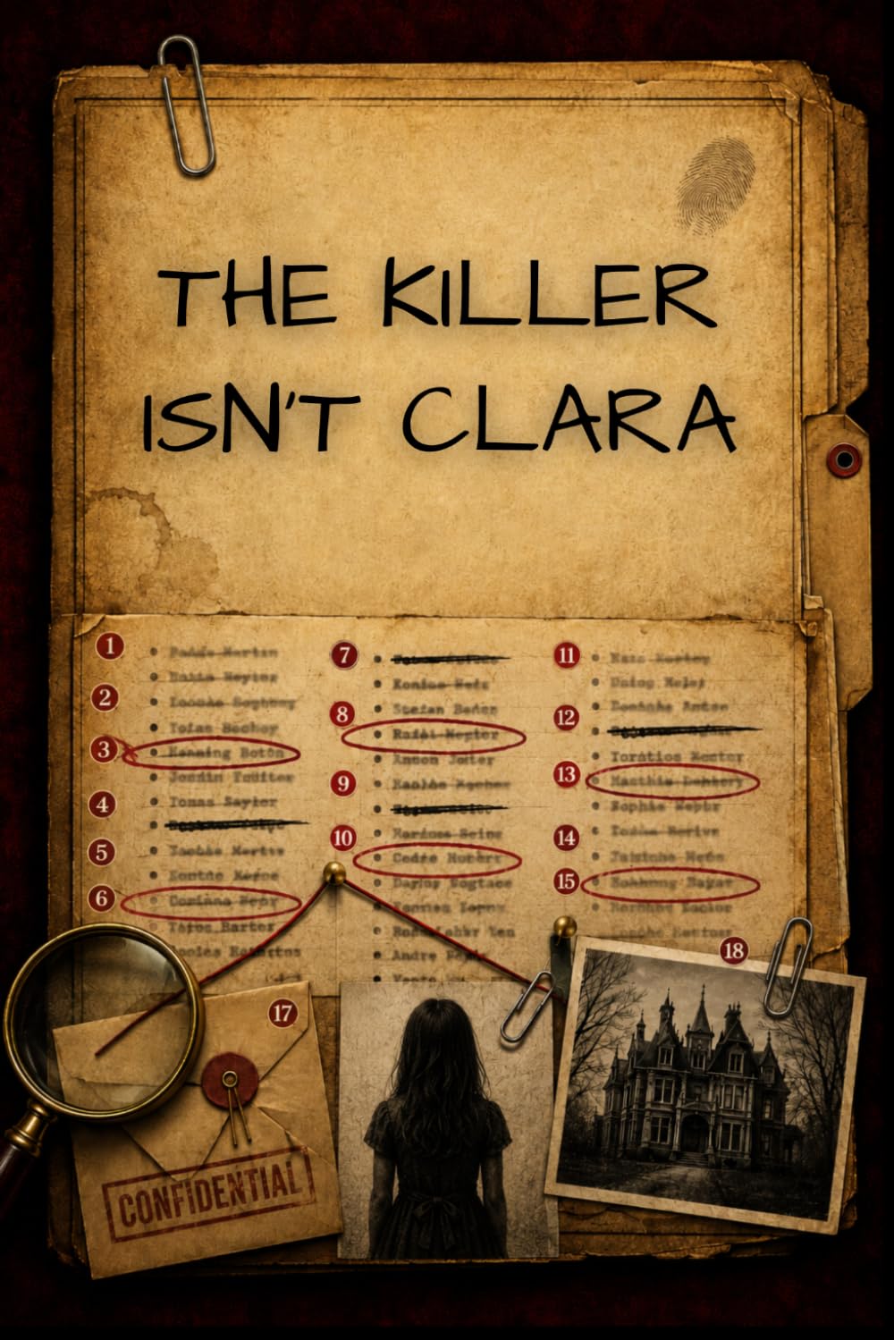 The Killer Isn't Clara: The 46,600 Suspect Murder Mystery Puzzle Book | A Cruise Ship Whodunit — 15 Clues, One Guilty Name