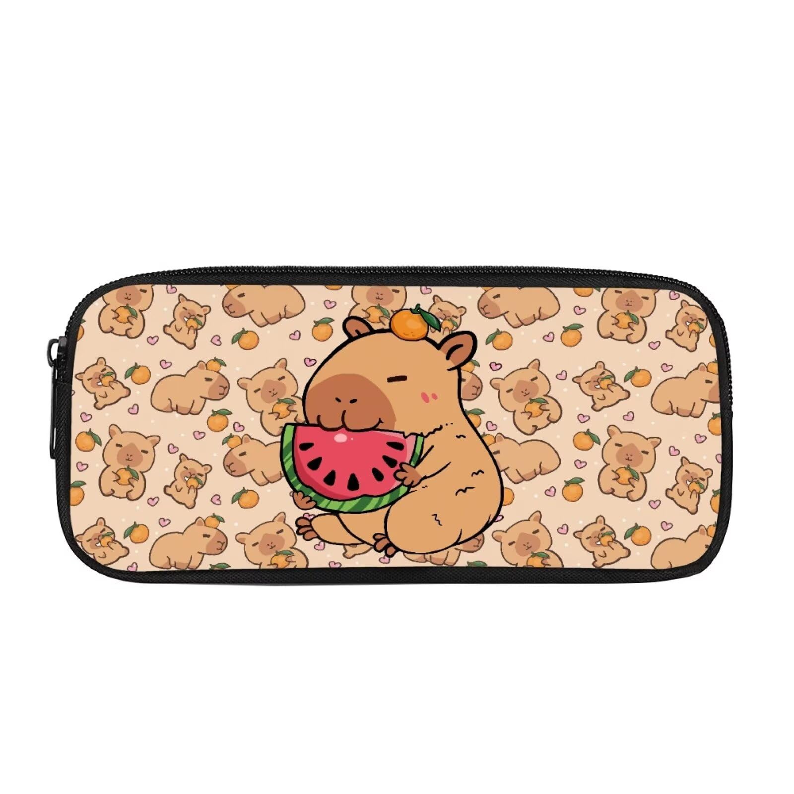 Showudesigns Capybara Cute Pencil Case for Girls Age 5-8 9-10 Pencil Bag Holder Kids Boys Large Pencil Box Storage Pouch for School Office College Stationery Organizer โ image 1