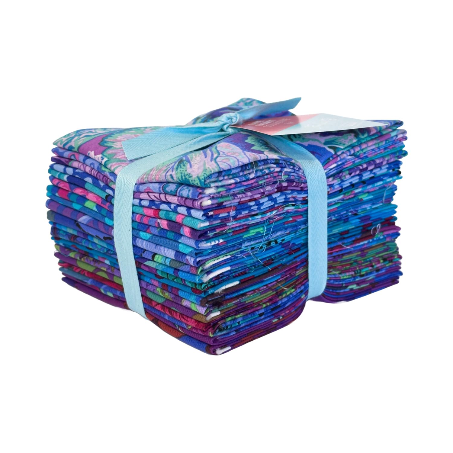Classics Plus Royal Fat Quarter Bundle (20 Pieces) by Kaffe Fassett Collective for FreeSpirit (FB4FQGP.Royal)