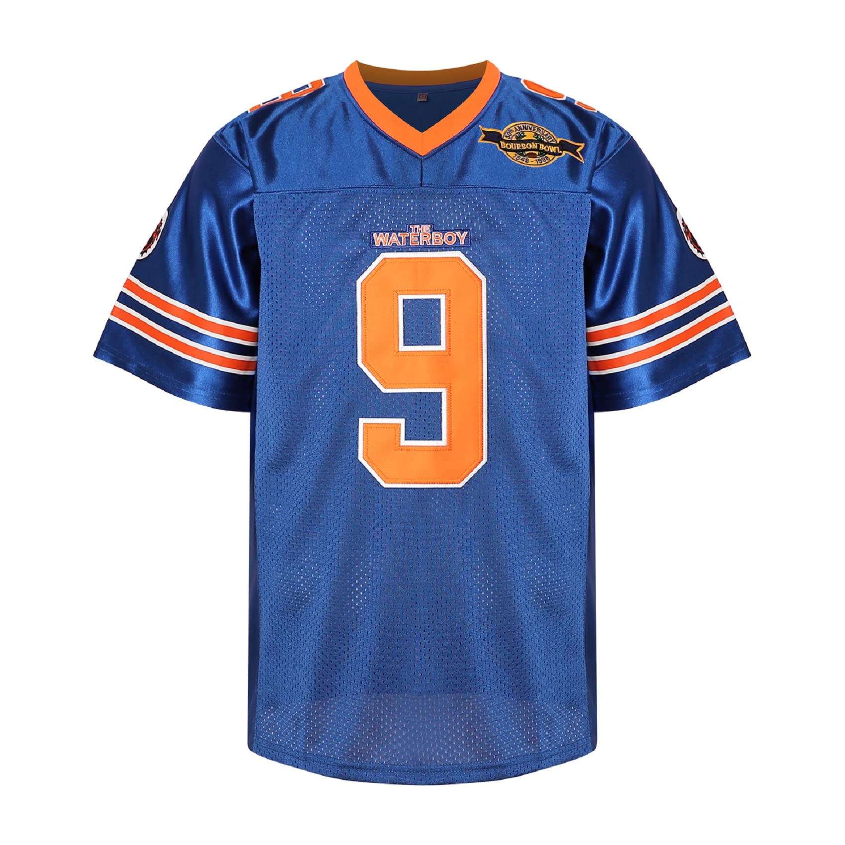 Camiseta de fútbol para hombre 9 Bobby Boucher The Waterboy Mud Dawgs Movie Jersey Adam Sandler