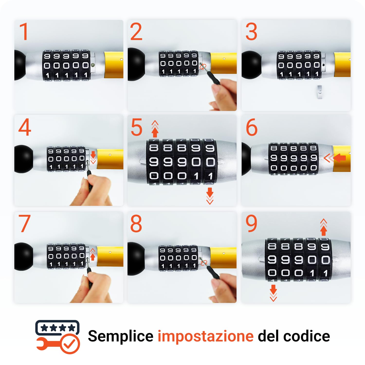 PAJ LOCK Ganascia Antifurto Per Ruote – Blocca Ruota Universale Per Auto, SUV, Furgoni, Moto, Roulotte E Rimorchi - Morsa Serraggio Regolabile Con Lucchetto Di Sicurezza, Robusta, Parcheggio Sicuro