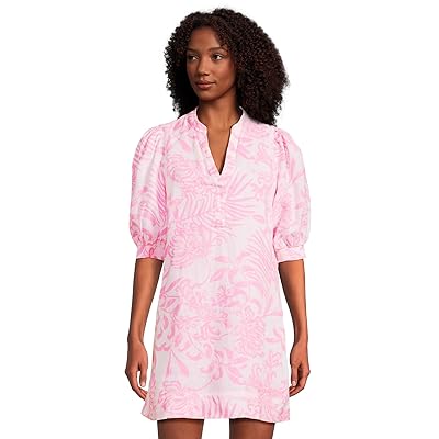 Lilly Pulitzer Mialeigh Elbow Sleeve Linen Women