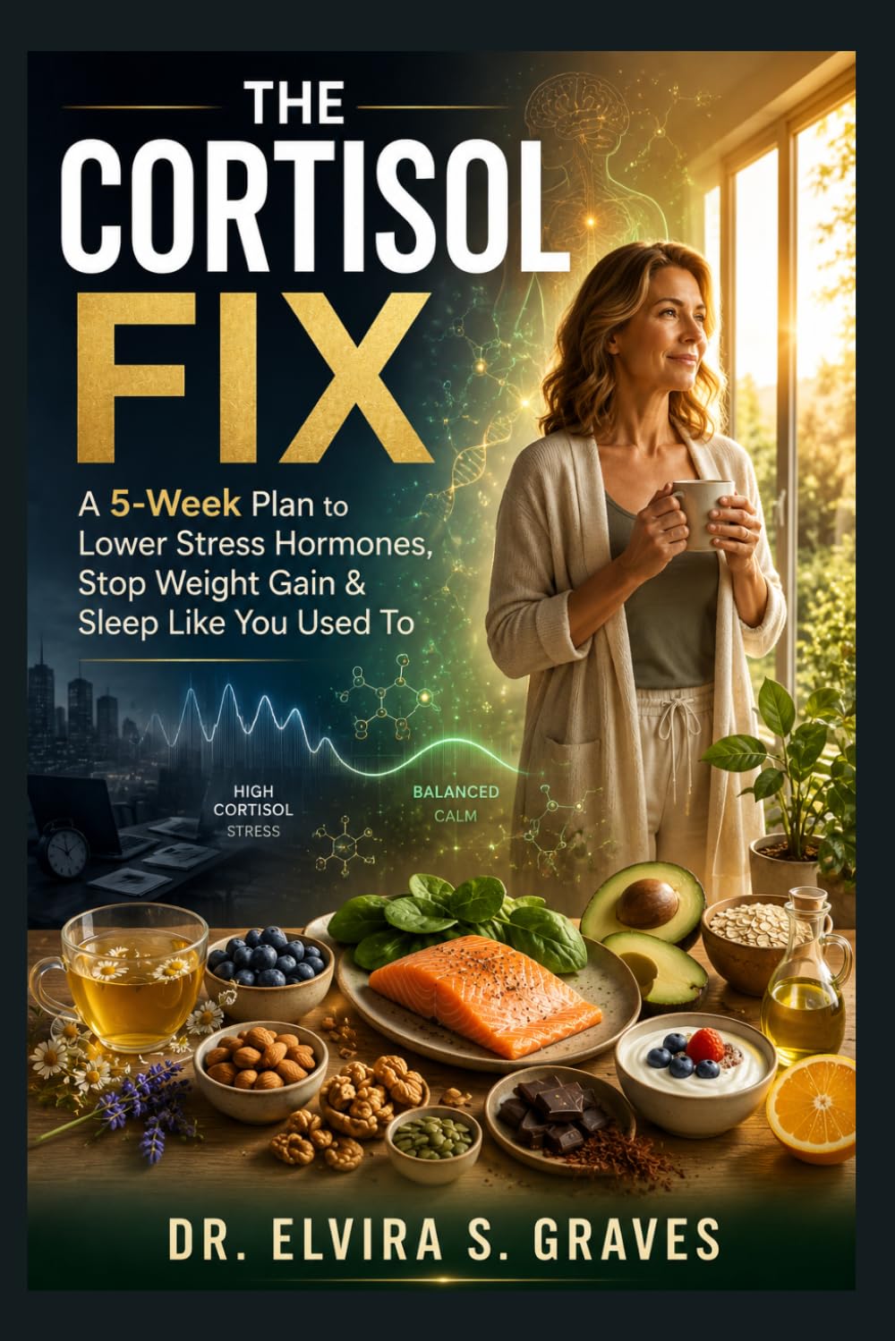 THE CORTISOL FIX: A 5-Week Plan to Lower Stress Hormones, Stop Weight Gain & Sleep Like You Used To.