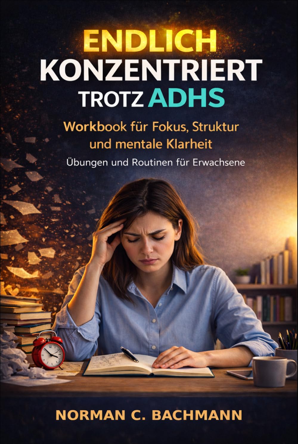 Endlich konzentriert trotz ADHS: Das praxiserprobte Workbook für Fokus, Struktur und mentale Klarheit