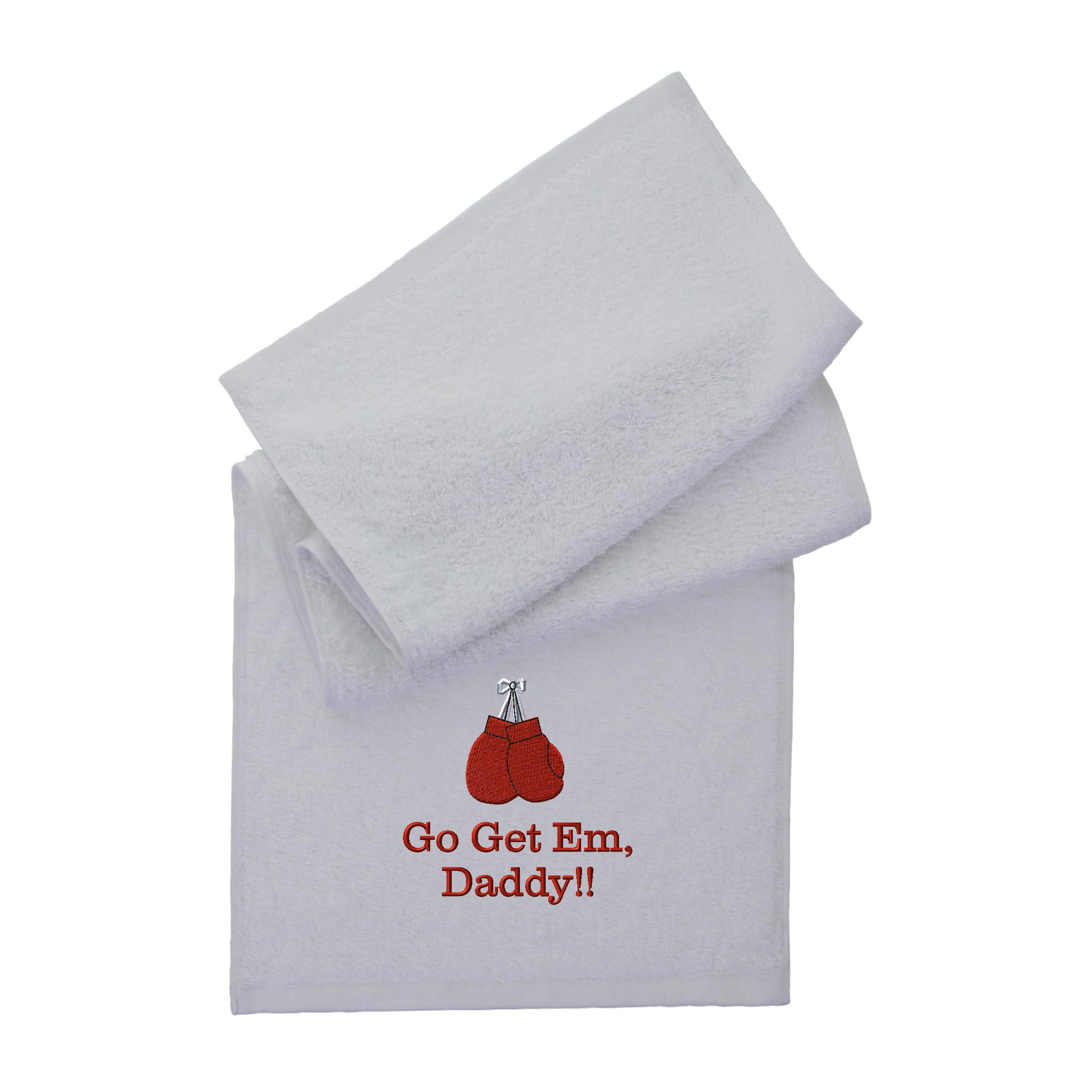 Aztex White Towelsrus Boxing Gym Towel In 30Cm X 90Cm