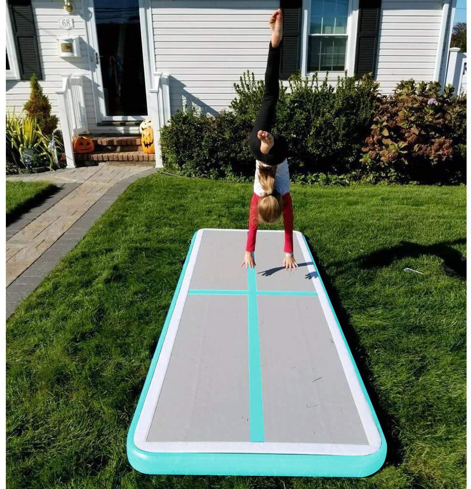 Tapis De Gymnastique Gonflable Rolimate 10/20 Cm épaisseur, Tailles 2 à 12 M, Avec Pompe électrique, Pour Entraînement Ou Plage