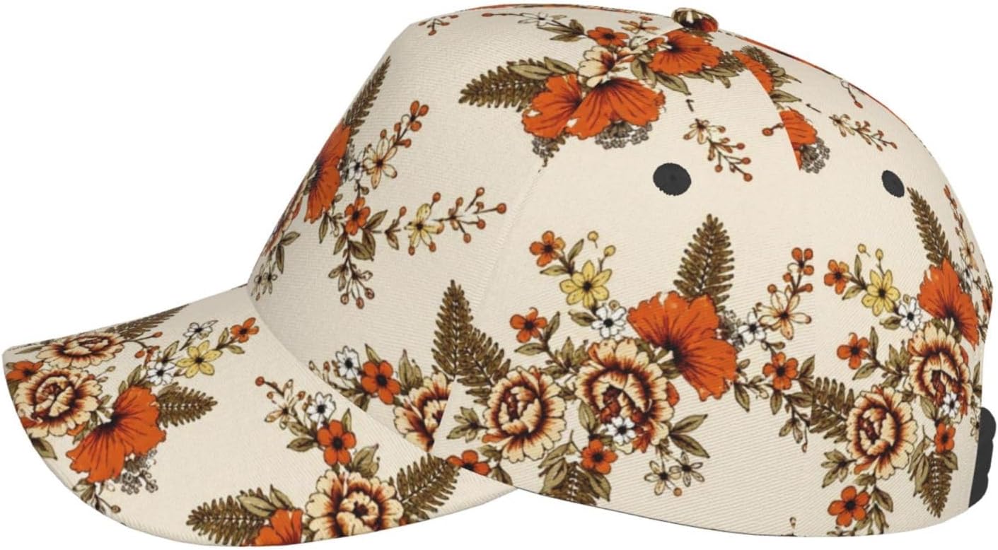 Curved Brim Baseball Cap,Adjustable Dad Hat Lightweight Casual Sun Hat for Outdoor Sports Travel Hiking Daily Wear image 5