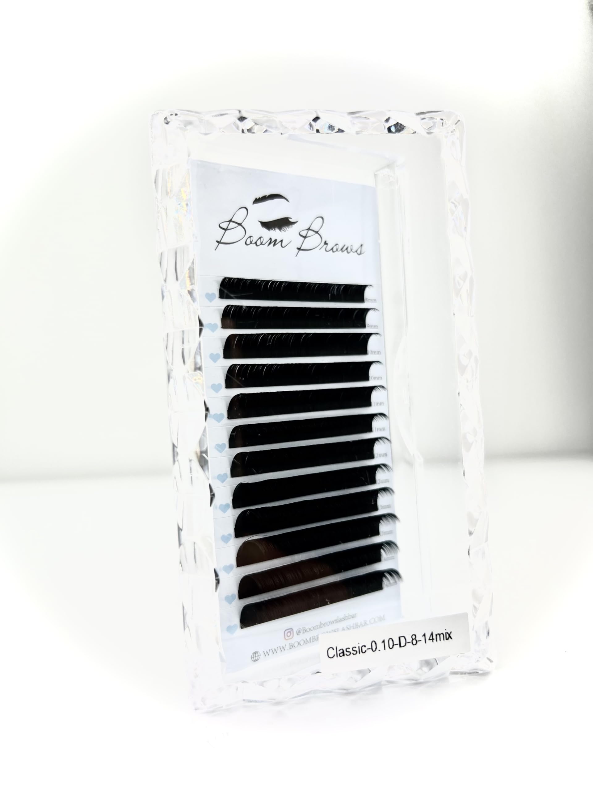 Classic Lash Extensions (C/CC/D) 0.10 (0.10 D, 8-14)