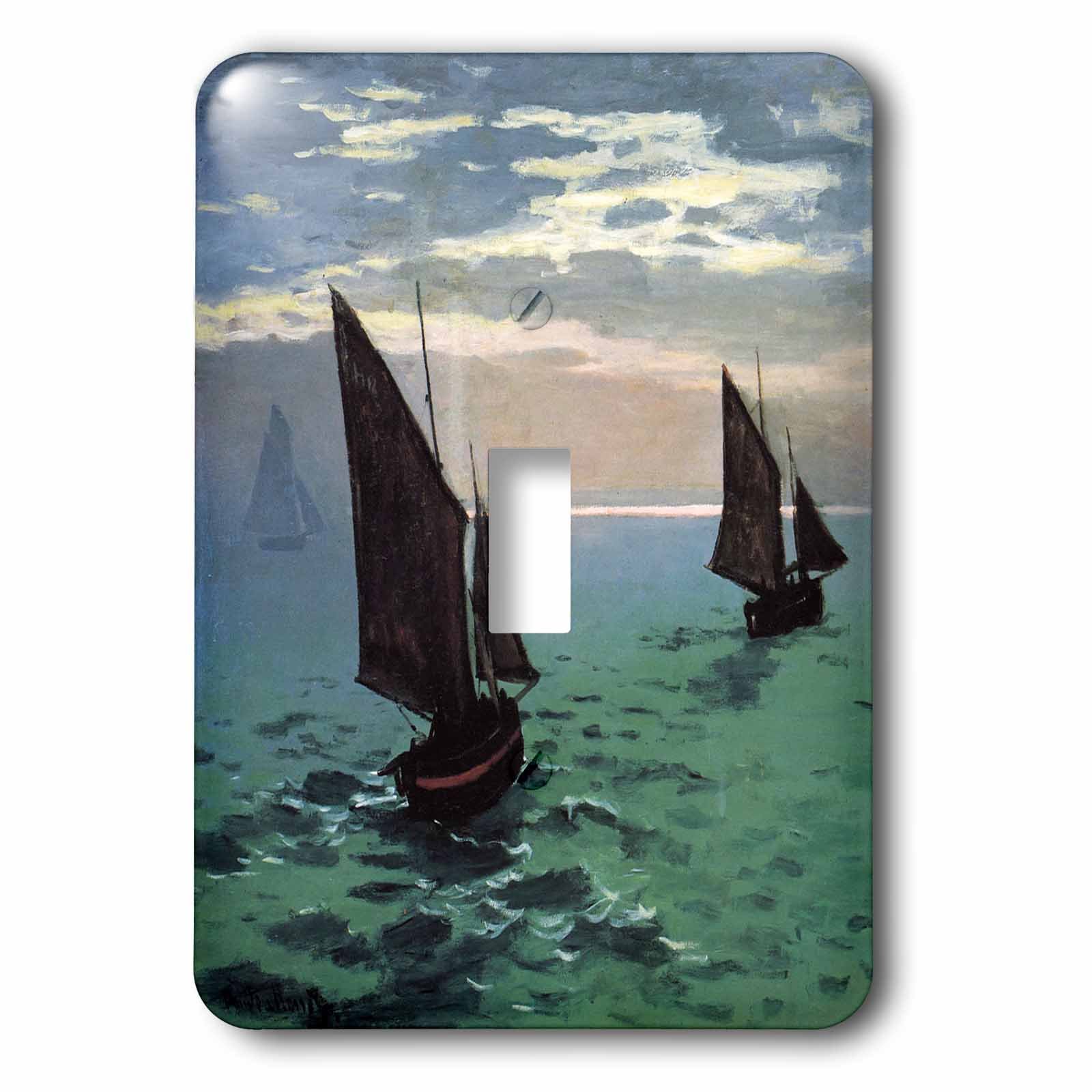 Placa interruptor 3dRose LSP_179235_1 cuadro Claude Monet de alta fidelidad