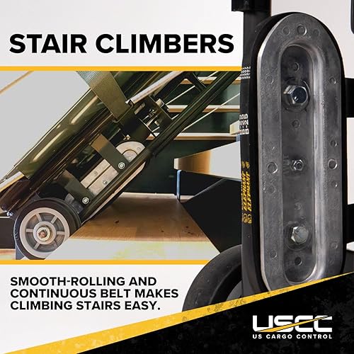 Miniatura 6 de US Cargo Control Camión de electrodomésticos - Carro de mano de acero - Capacidad de 800 libras - Carro de mano para electrodomésticos con sistema