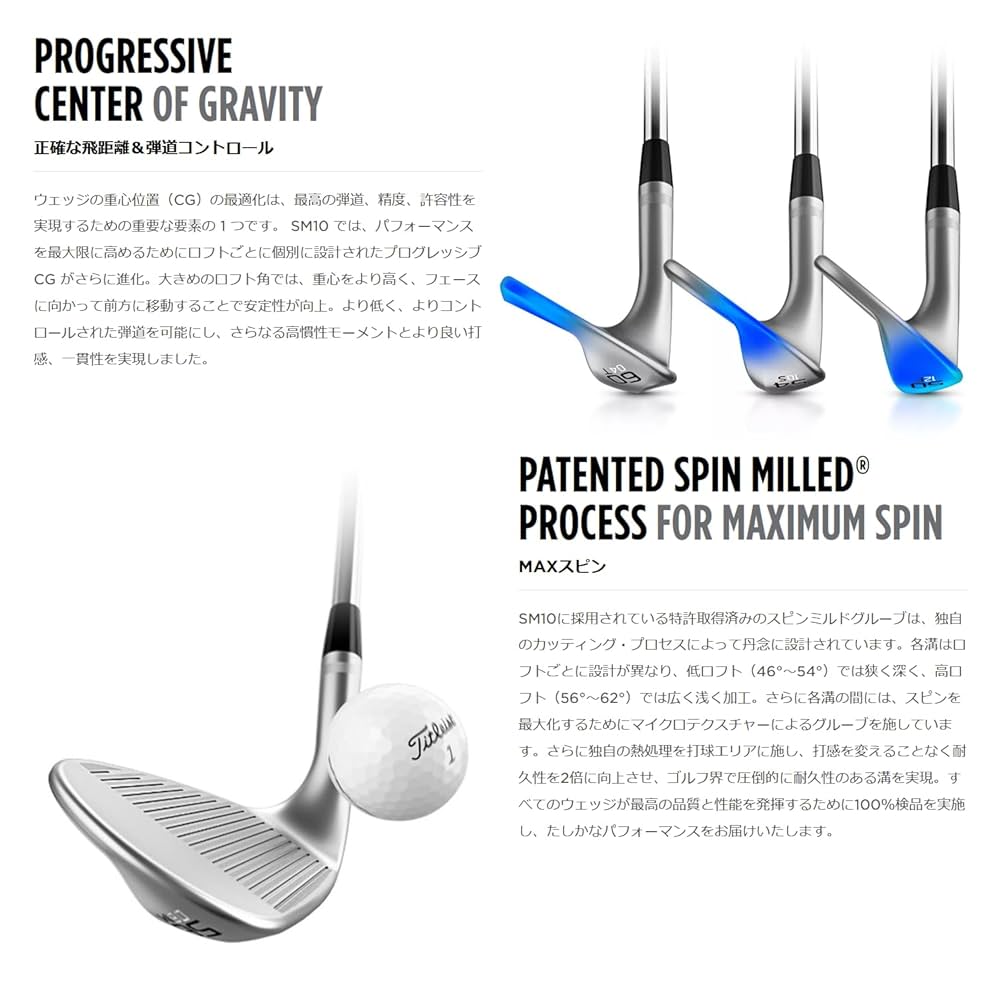 タイトリストボーケイ SM10ウェッジ Nickel 60-14K 楽天市場】【24年モデル】タイトリスト ボーケイデザイン SM10