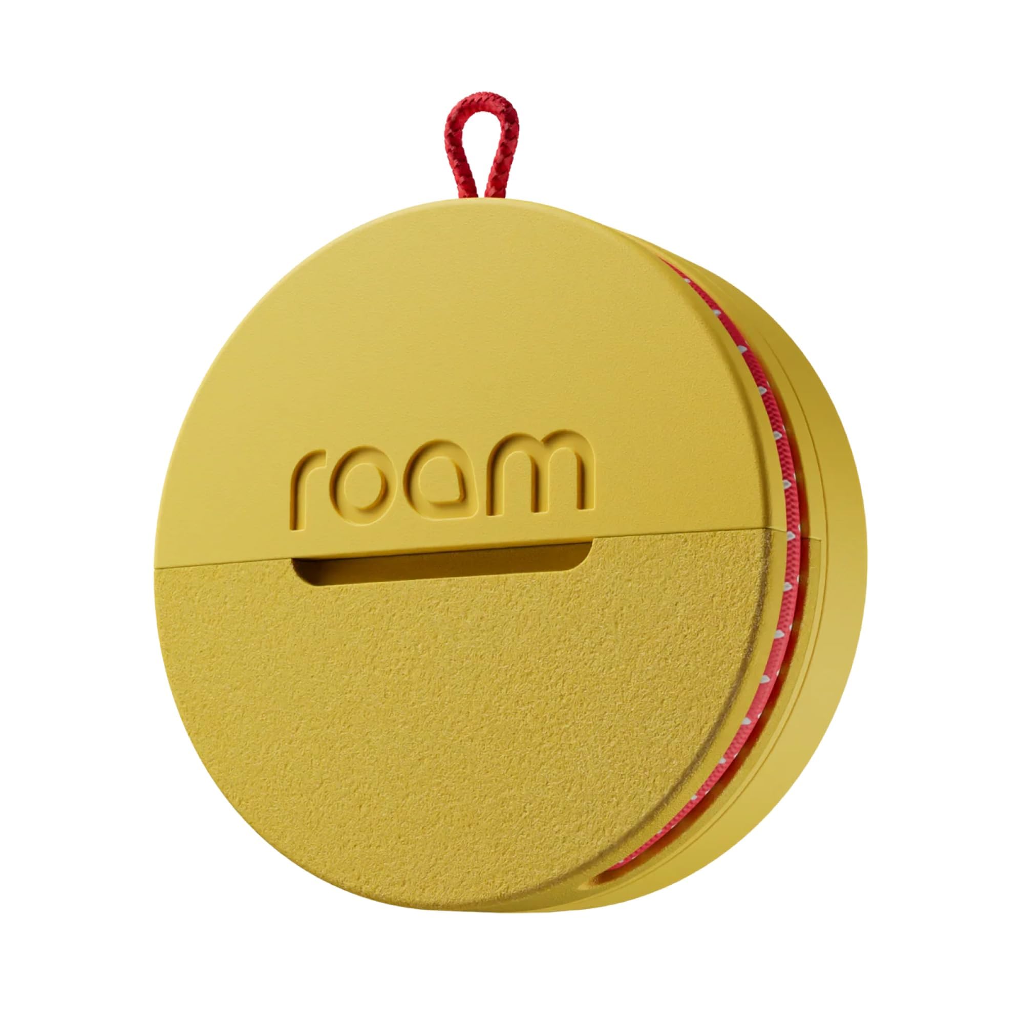 Roam Smart Tracker, Works with Android and iPhone, Track your keys, bags, bikes, and more, Replaceable 1-year battery, Water and dust resistant, Built-in strap and key cord (Black, Single) — view 19