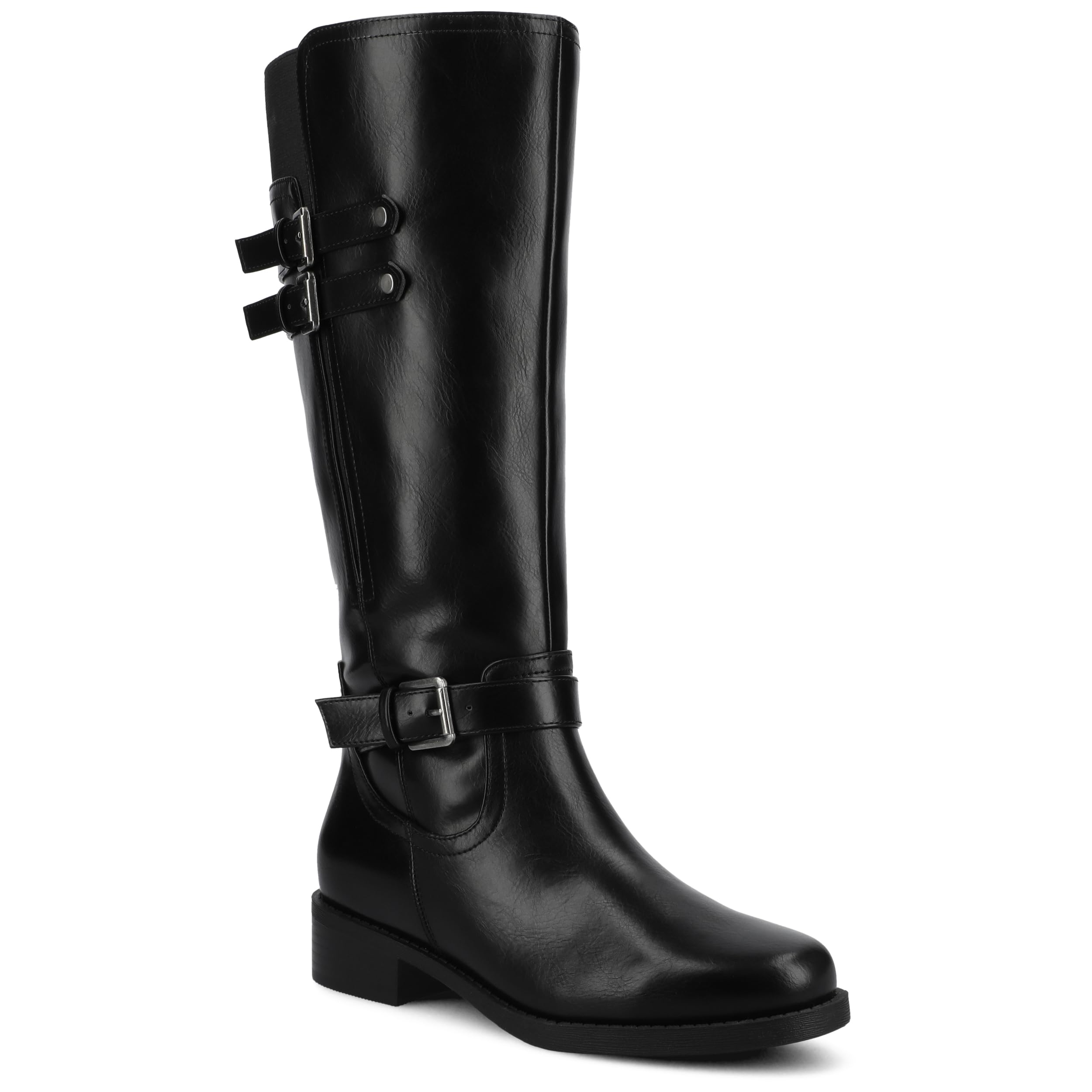 Journee Womens Sonny Knee High Extra Wide-Calf Casual Boots