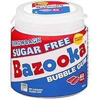 Vista 4 de Bazooka Sugar Free Easter Bubble Gum - 60 Count To Go Cup (Pack Of 6) For Easter Basket Stuffers - Pink Chewing Gum Easter Candy In Original