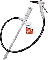 Vista 10 de DeWay Bomba de Transferencia de Combustible de Varilla con Batería con Boquilla de Parada Automática, Flujo Rápido de 3.2 GPM y Manguera