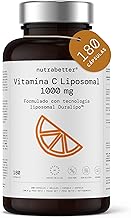 Liposomal Vitamin C 1000mg | 180 Vegan Capsules - 3 Months Supply | Vitamin C Contributes to Normal Immune System Function (EFSA) | nutrabetter