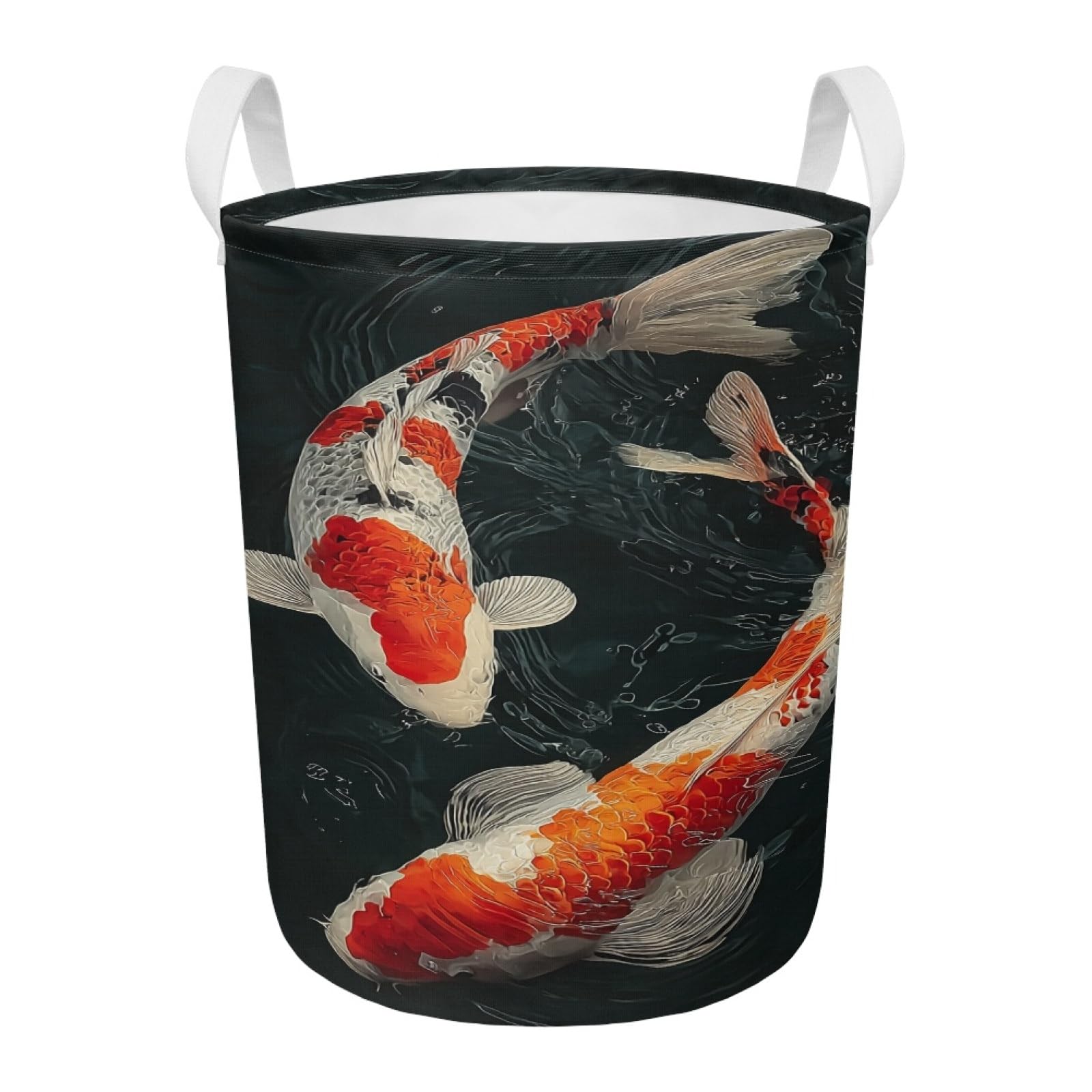 Vêtements rangement jouets avec cette grande corbeille à linge sale textile