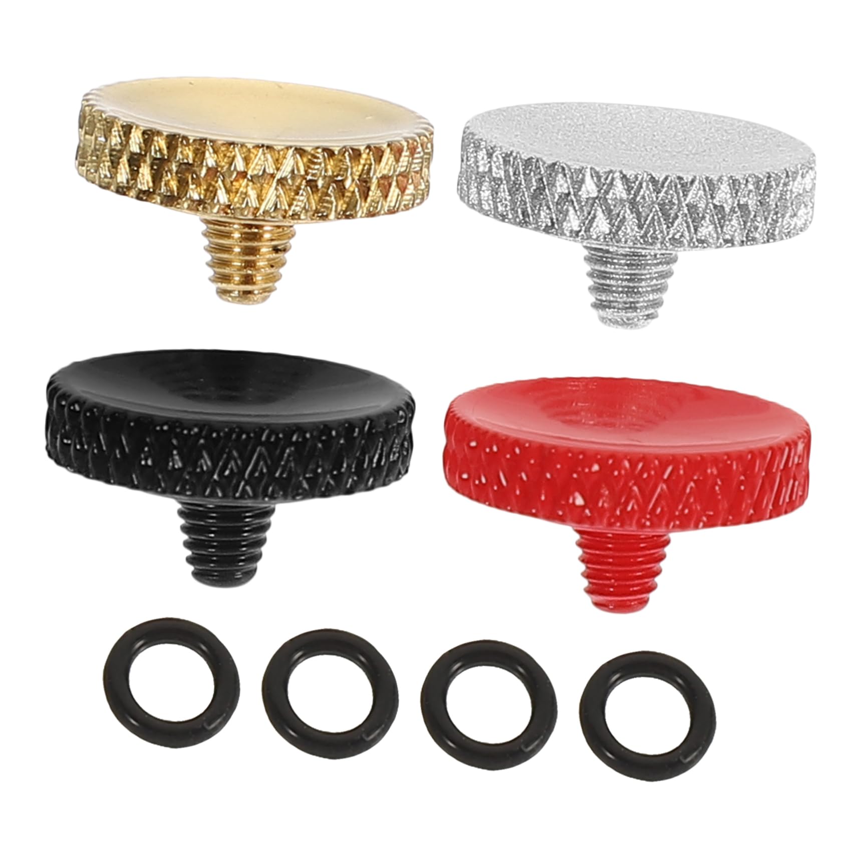20 Boutons de Déclenchement Concaves Souples OSALADI - 8