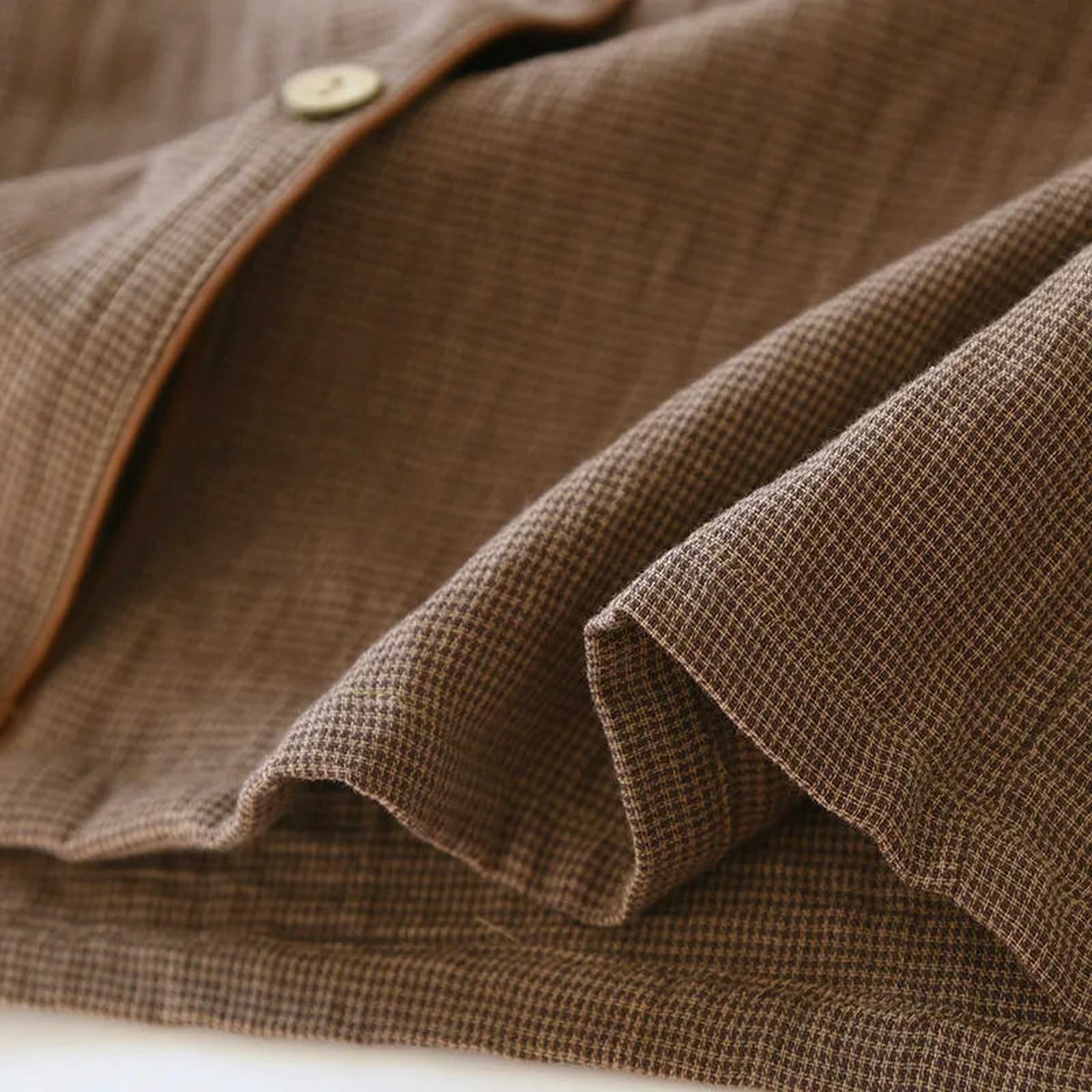 Pigiama da Coppia Primaverile in Cotone A Maniche Lunghe, Pantaloni Lunghi, Due Pezzi, Arredamento per La Casa Uomo E Donna-02 (Donne)-l