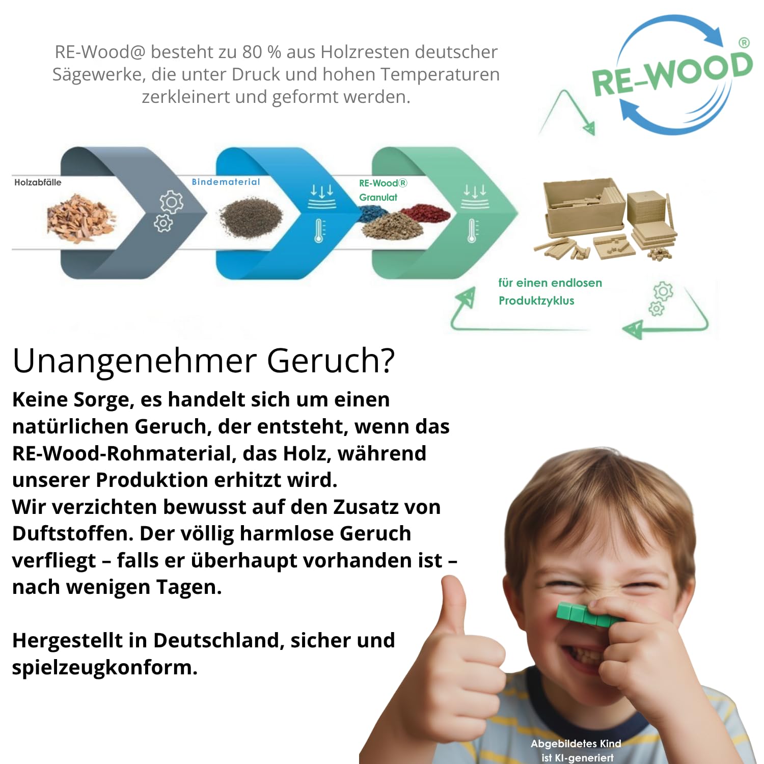 WISSNER® RE-Wood Dienes Grundsortiment (151 Teile) – Lernspielzeug