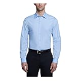 Men's Dress Shirt Fitted Poplin Solid